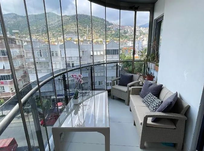 Sa Apartments! Cleopatra Beach 2Bd Flat Апартаменты Алания